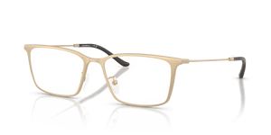 Matte Brushed Pale Gold / Demo Lens