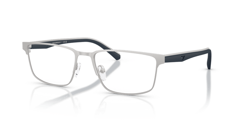 Emporio Armani EA1175 in Matte Silver / Demo Lens - Alternate View
