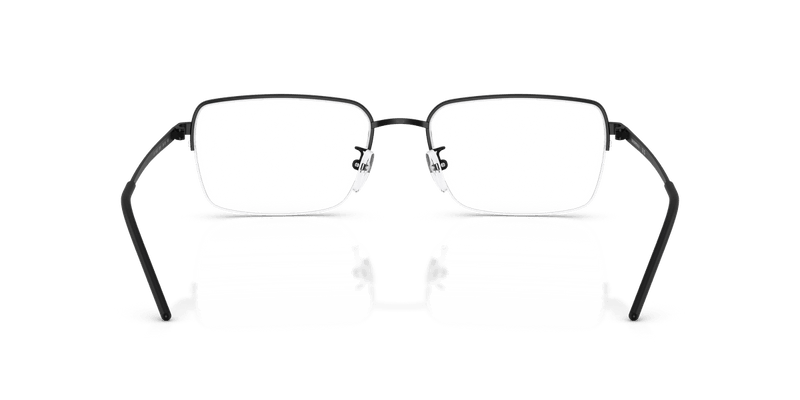Emporio Armani EA1180D in Matte Black / Demo Lens - Back View