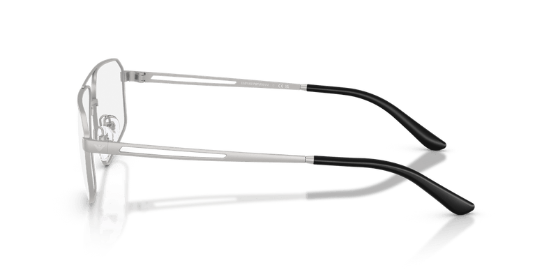 Emporio Armani EA1184 in Matte Silver / Demo Lens - Alternate View