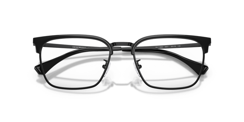 Emporio Armani EA1186D in Matte Black (3001) - Side View