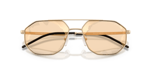 Matte Pale Gold / Brown Mirror Gold (30027L)