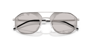 Matte Silver / Smoke Mirror Black (30157F)