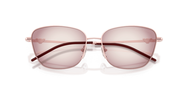 Emporio Armani EA2170 in Metal Pink / Pink Gradient Violet (34268H) - Alternate View
