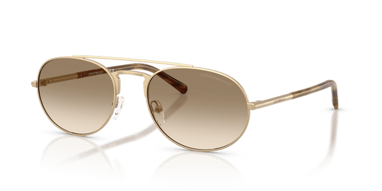 Emporio Armani EA2171 - Matte Pale Gold / Yellow Gradient Brown (300213)