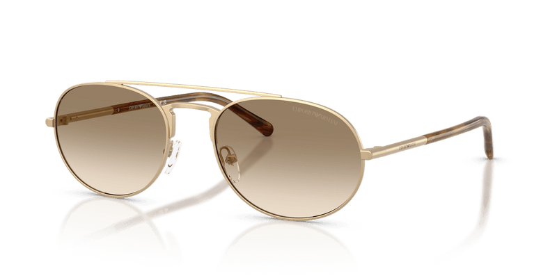 Emporio Armani EA2171 in Matte Pale Gold - Front View