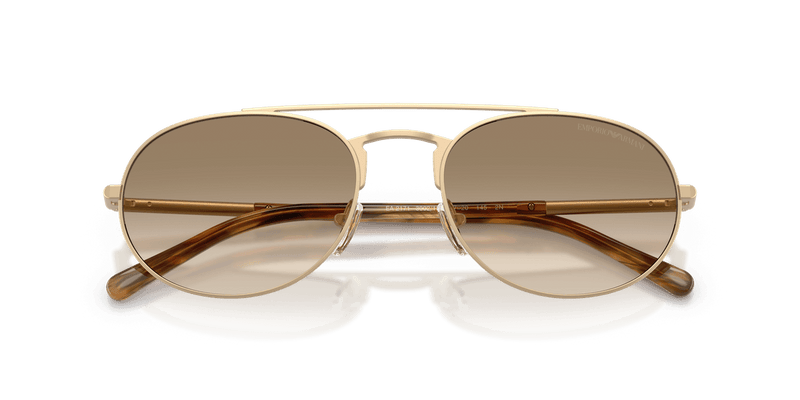 Emporio Armani EA2171 in Matte Pale Gold - Side View