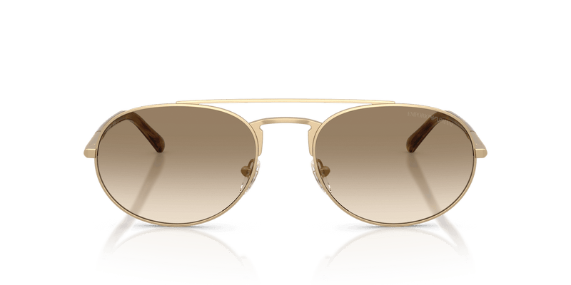 Emporio Armani EA2171 in Matte Pale Gold - Back View