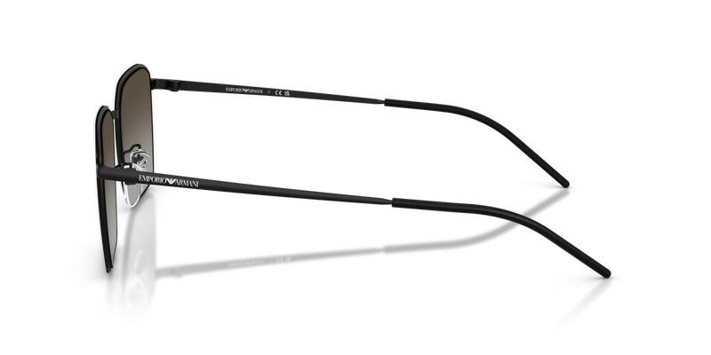 Emporio Armani EA2172D in Matte Black / Grey Gradient Brown (300113) - Temple Detail