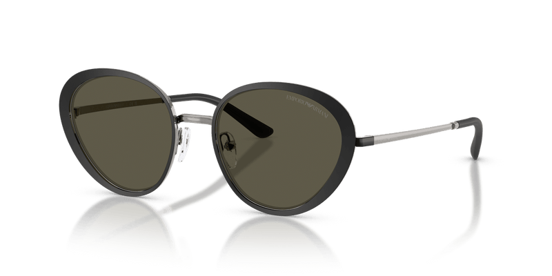 Emporio Armani EA2177 in Matte Black / Dark Grey - Alternate View