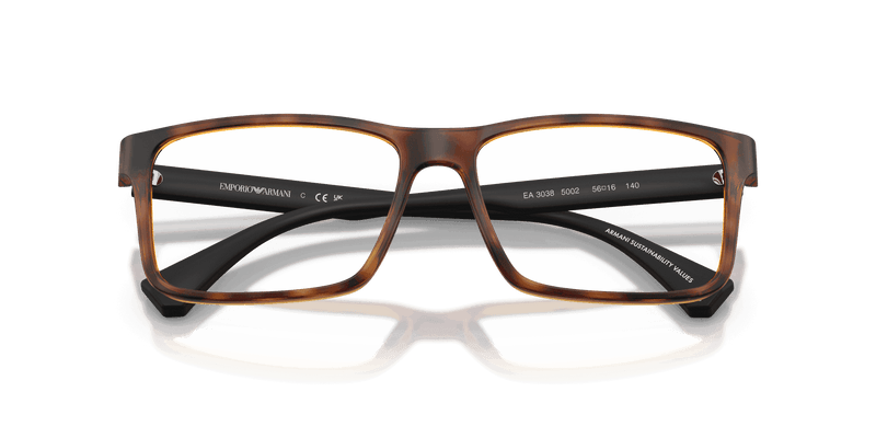 Emporio Armani EA3038 in Matte Havana (5002) - Alternate View