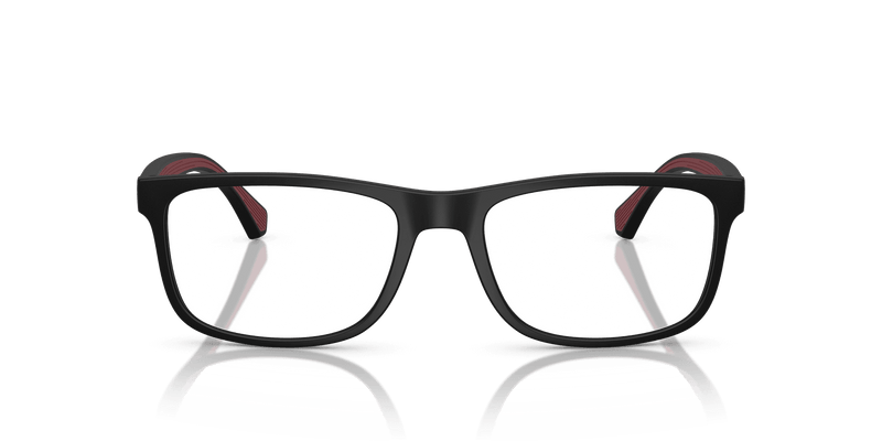 Emporio Armani EA3147 in Matte Black (5009) - Back View
