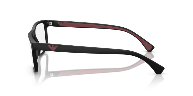 Emporio Armani EA3147 in Matte Black (5009) - Temple Detail