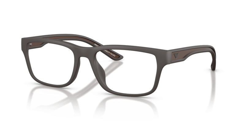 Emporio Armani EA3276U in Rubberized Matte Brown (6186) - Alternate View