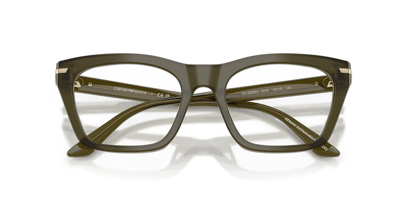 Emporio Armani EA3283BU in Shiny Dark Green (6378) - Alternate View