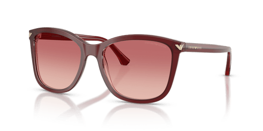Emporio Armani EA4060 - Shiny Bordeaux / Pink Gradient Red