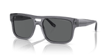 Transparent Grey / Dark Grey