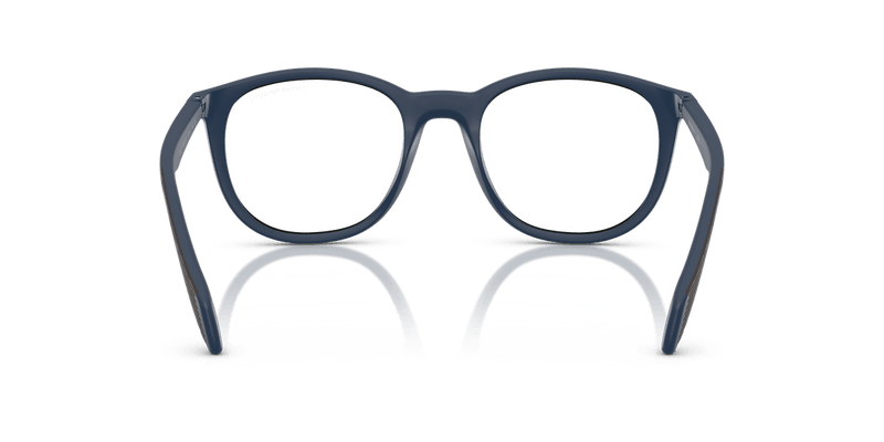 Emporio Armani EA4211 in Matte Blue / Clear (61851W) - Back View