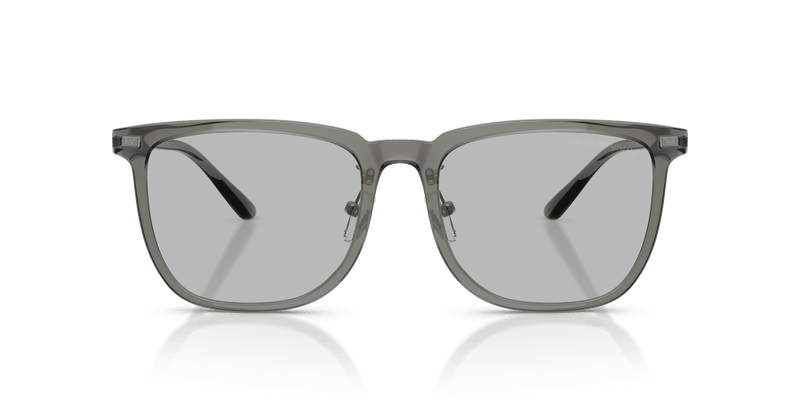 Emporio Armani EA4255D in Shiny Transparent Grey / Light Grey - Alternate View