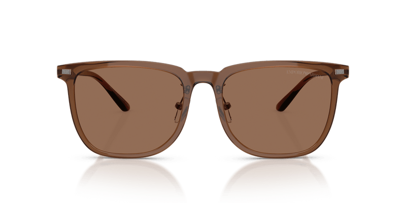 Emporio Armani EA4255D in Shiny Transparent Brown / Dark Brown - Alternate View