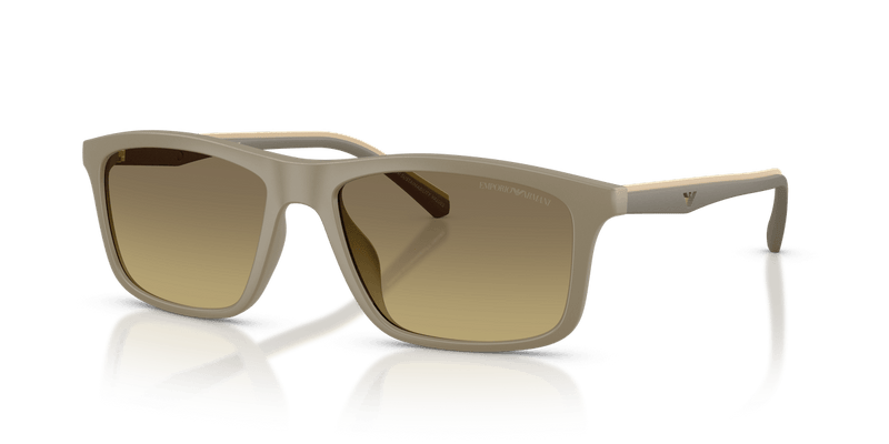Emporio Armani EA4257U in Matte Beige / Brown Gradient Grey - Alternate View