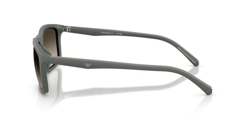 Emporio Armani EA4257U in Matte Green / Gradient Brown - Alternate View