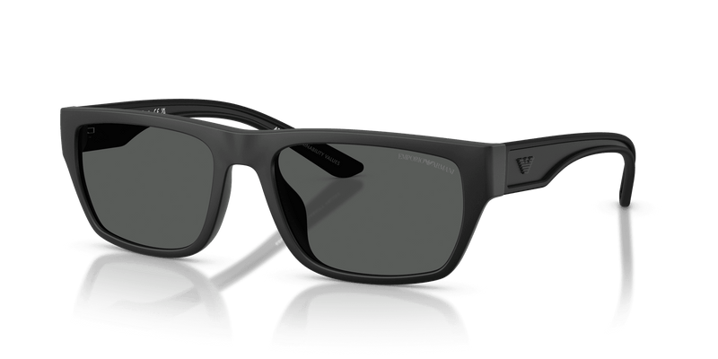 Emporio Armani EA4267U in Rubberized Matte Black / Dark Grey (500187) - Alternate View