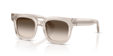 Shiny Transparent Tundra / Light Brown Gradient Grey (63630A)