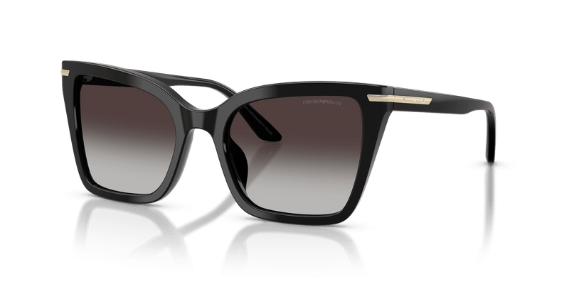 Emporio Armani EA4273BU in Shiny Black / Grey Gradient (50178G) - Alternate View