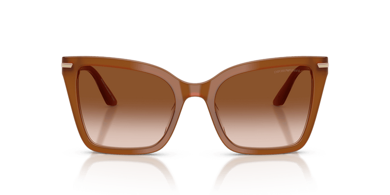 Emporio Armani EA4273BU in Tobacco / Brown Gradient (637613) - Back View