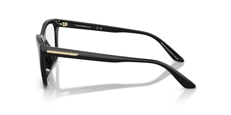 Emporio Armani EA4274BU in Shiny Black / Clear (50171W) - Alternate View