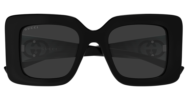 Gucci GG2025S in Black (001) - Side View
