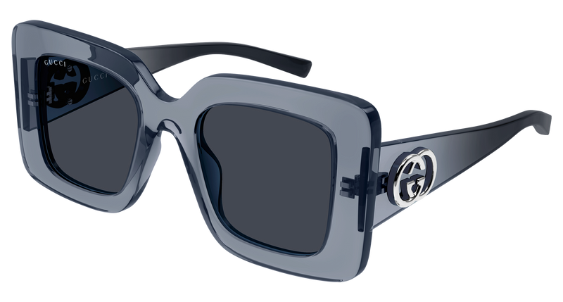 Gucci GG2025S in Black (003) - Temple Detail