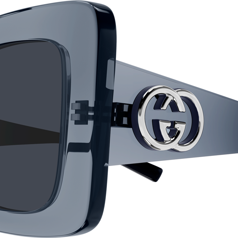 Gucci GG2025S in Black (003) - Temple Detail