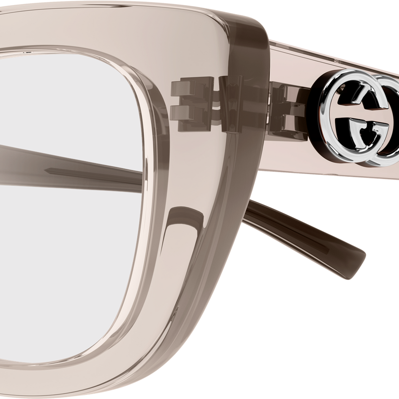 Gucci GG2027O in Grey (004) - Temple Detail