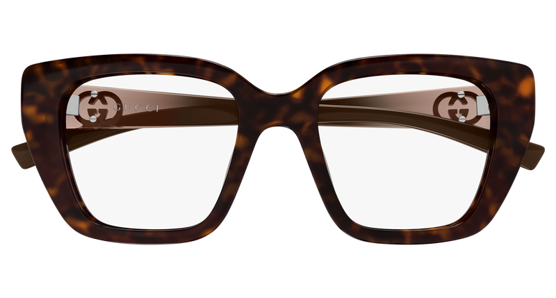 Gucci GG2028O in Havana (002) - Side View