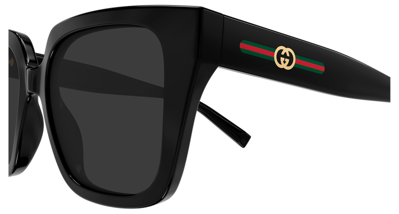 Gucci GG2102S Sunglasses in Black (001) - Front View