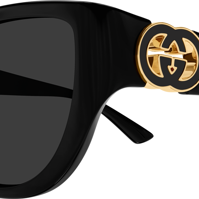Gucci GG2122S in Black (001) - Back View