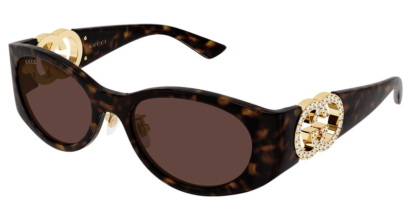 Gucci GG2123SA in Black (004) - Temple Detail