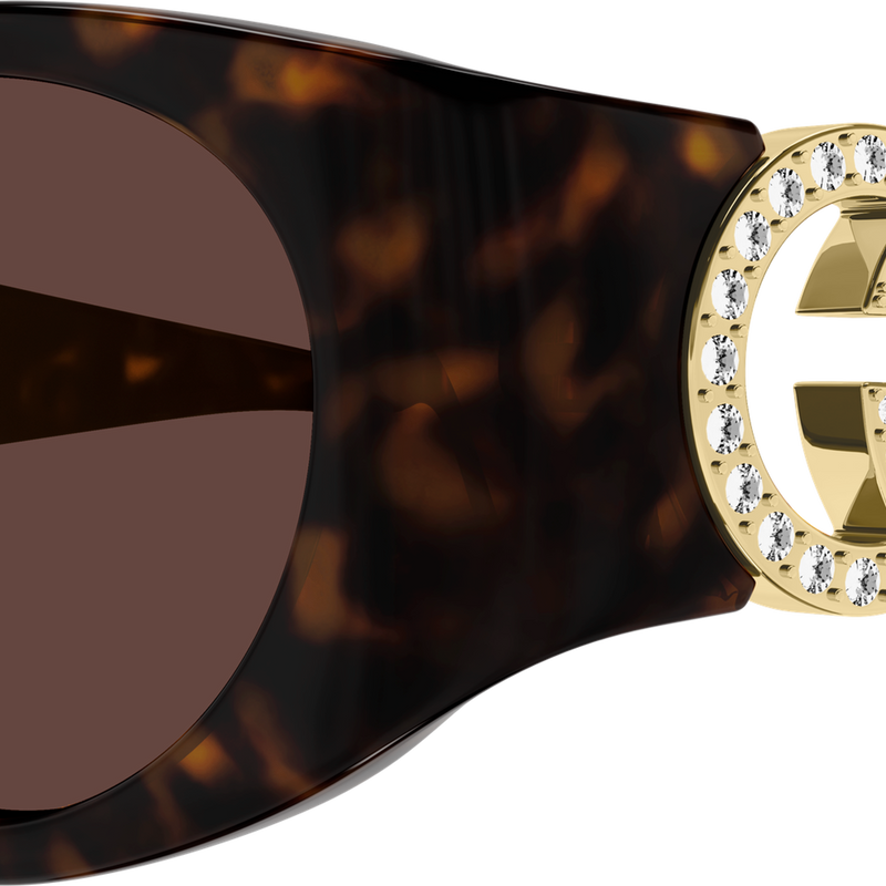 Gucci GG2123SA in Black (004) - Temple Detail