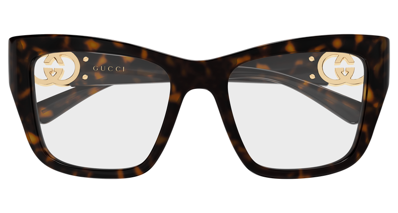 Gucci GG2124O in Black (002) - Temple Detail