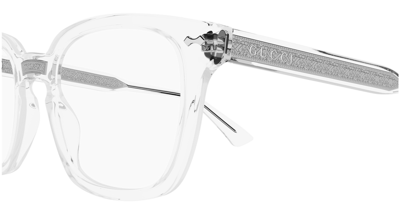 Gucci GG0184O in Grey (012) - Temple Detail