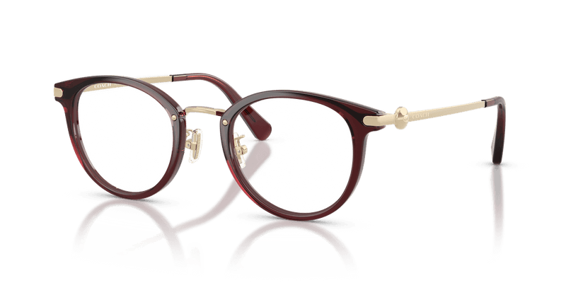 Coach HC5133D in Transparent Mauve (5677) - Front View