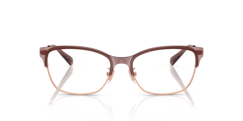 Coach HC5184 in Shiny Rose Gold/Grape / Demo Lens - Temple Detail