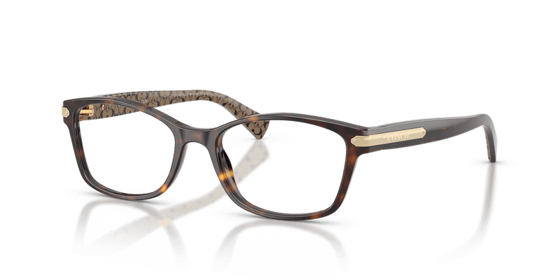 Coach HC6065 in Dark Tortoise / Demo Lens - Alternate View