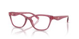 Transparent Burgundy / Demo Lens