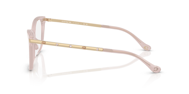 Coach HC6261BU in Milky Petal Pink / Demo Lens - Alternate View