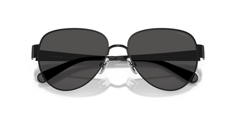 Shiny Black / Grey Solid (934487)-swatch