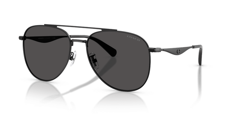 Coach CDP40 HC7190 in Satin Black / Grey Solid (943887) - Alternate View