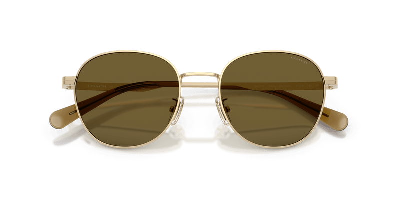 Coach CDP36 HC7191 in Shiny Light Gold / Olive Solid (900573) - Alternate View